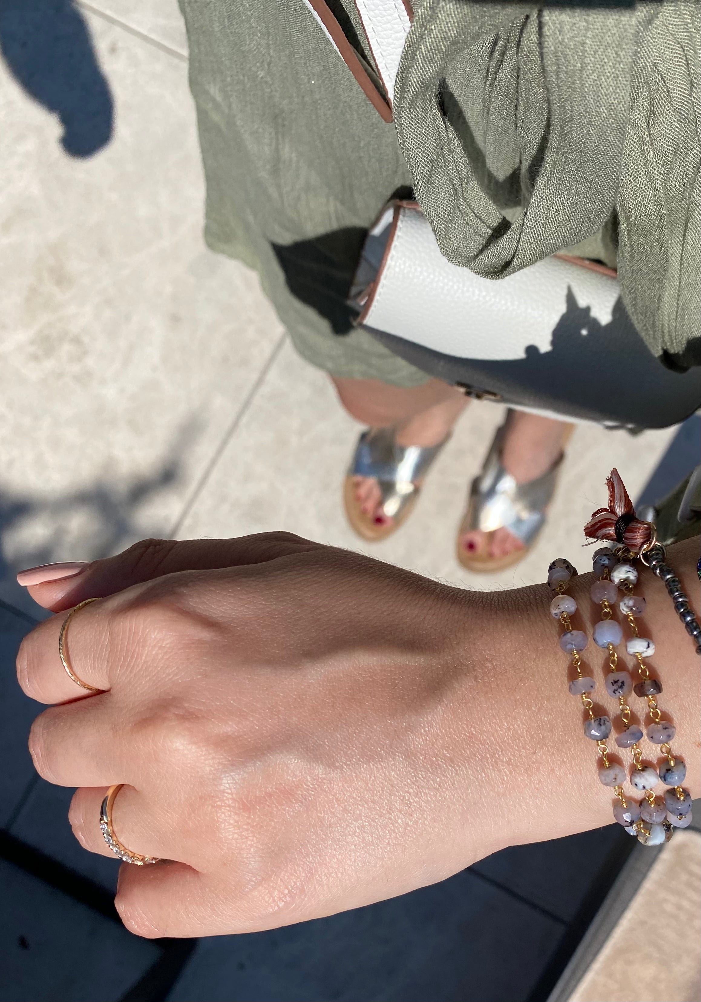 Labradorite Wrap Bracelet